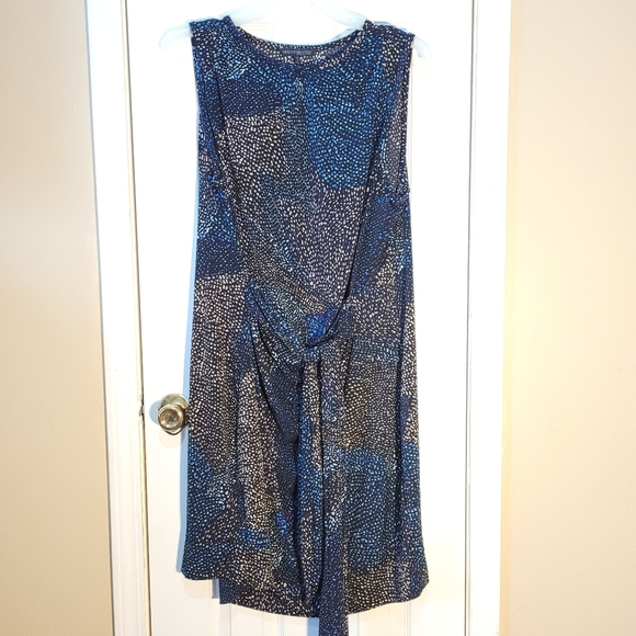 MYNT-1792 MOSACIC ARTISTIC PRINT DRESS - Picture 2 of 8